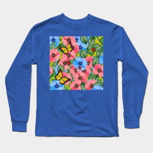 Floral scene Long Sleeve T-Shirt